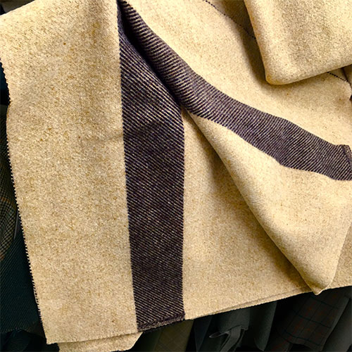 Needle & Thread Calvary Wool Blanket Navy Brick